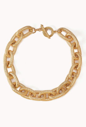 Forever 21 Elegant Chain-Link Necklace