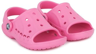 Crocs Kids Pink Baya Silde Slip-On