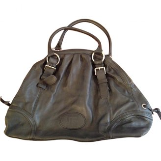 Balmain PIERRE Black Leather Travel bag