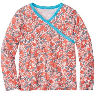 Crossover Pajama Top In Organic Cotton