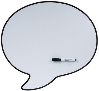 Student lounge magnetic word bubble dry-erase board