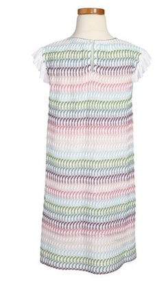 Missoni Stripe Petal Flutter Sleeve Dress (Toddler Girls, Little Girls & Big Girls)