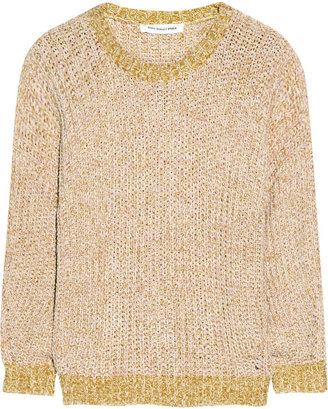 Etoile Isabel Marant Maverick chunky-knit cotton-blend sweater