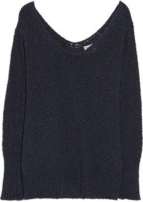 Donna Karan Casual Luxe cotton-blend sweater