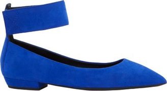 Giuseppe Zanotti Suede Ankle-Strap Skimmers