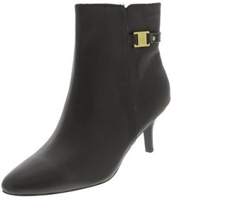 Ralph Lauren NEW Nata Brown Leather Heels Ankle Boots Shoes 9 Medium (B,M) BHFO