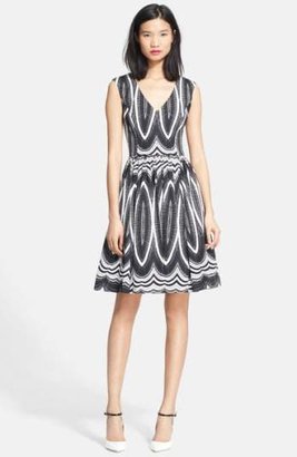Tracy Reese 'Dolce Vita' Stretch Twill Fit & Flare Dress