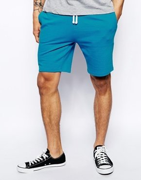 ASOS Jersey Shorts - Rave turq