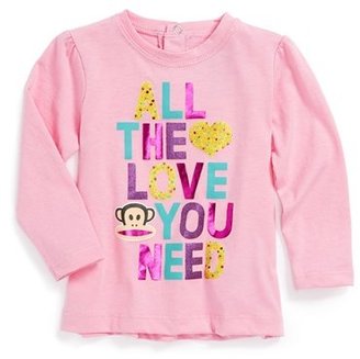 Paul Frank 'All the Love You Need' Tee (Baby Girls)