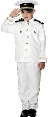 White Captain Costume - Childs Costume