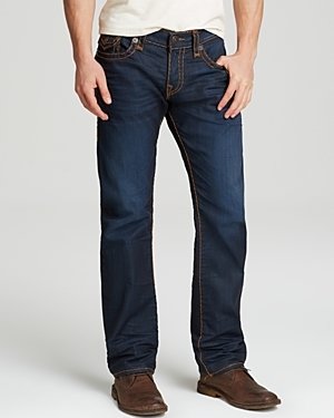 True Religion Jeans - Ricky Relaxed Straight Fit in Moore Lane