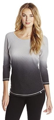 Marc New York 1609 Marc New York Performance Women's Ombre Thermal Top