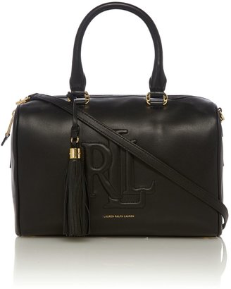 Lauren Ralph Lauren Black medium satchel bag