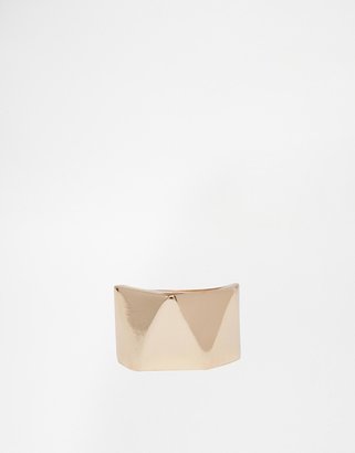 ASOS Designsix Triangle Ring Exclusive to