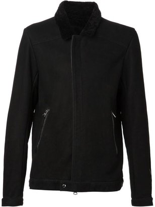 Giorgio Brato contrast collar jacket