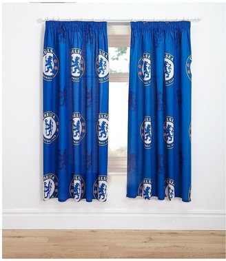 Chelsea Bullseye Pleated Curtains