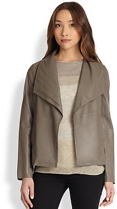 Eileen Fisher Leather Jacket