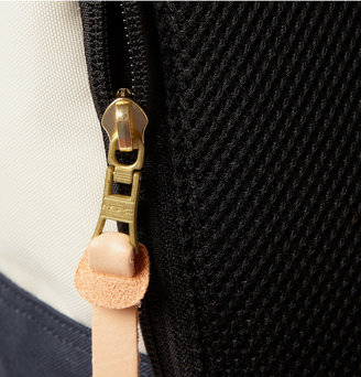 MASTERPIECE Hedge Leather and Canvas Backpack