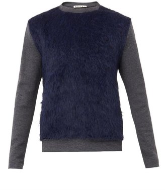 Marni Contrast-body bi-colour sweatshirt