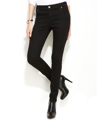 INC International Concepts Skinny Jeans, Black Wash