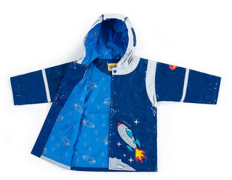 Kidorable Blue Space Raincoat - Infant, Toddler & Boys