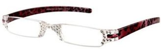 Sight Station Opera red leopard fashion reading glasses