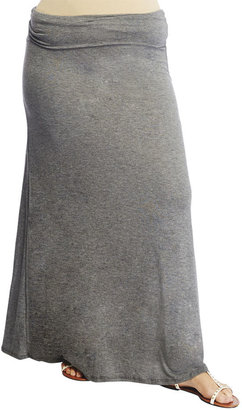 Wet Seal Foldover Knit Maxi Skirt