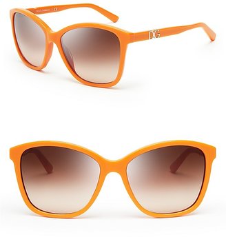 Dolce & Gabbana Neon Square Sunglasses