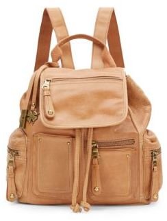 Lucky Brand Cargo Leather Backpack