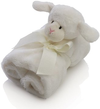 Elegant Baby Soft and Plush Security Blankie - White Lamb
