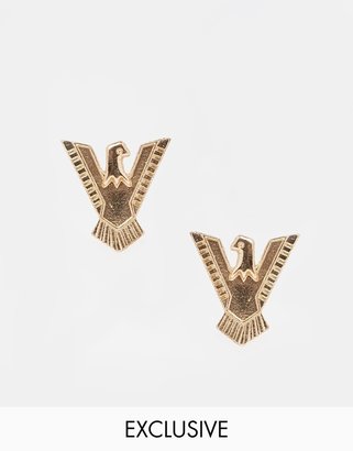 Reclaimed Vintage Reclaimed Eagle Collar Tips