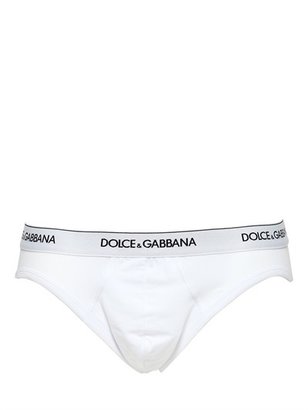 Dolce & Gabbana Set Of Two Cotton Briefs