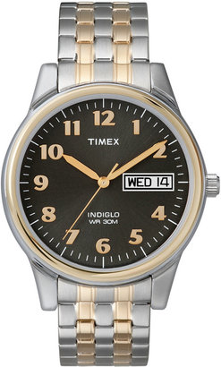 Timex Watch, Men's Two-Tone Stainless Steel Bracelet T26481UM