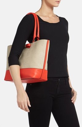 Kate Spade 'holly Street - Francis' Leather & Fabric Tote