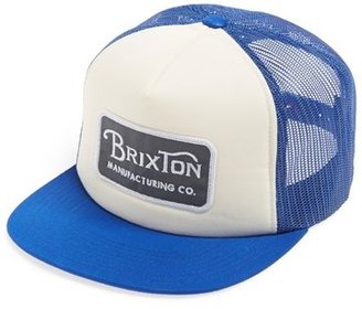 Brixton 'Grade' Mesh Trucker Cap