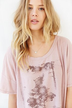 Truly Madly Deeply Nature Block Scoop-Neck Tee