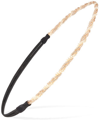 Forever 21 Beaded Faux Pearl Headband