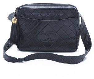 WGACA What Goes Around Comes Around Vintage Chanel Extra Large Camera Bag