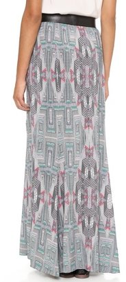 Twelfth St. By Cynthia Vincent Slit Maxi Skirt