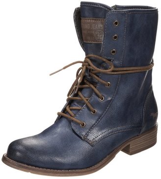 Mustang Laceup boots dunkelblau
