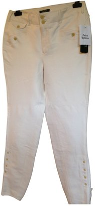 Polo Ralph Lauren RALPH LAUREN DOUBLE RL Beige Linen Trousers