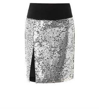 DKNY Sequin embellished skirt