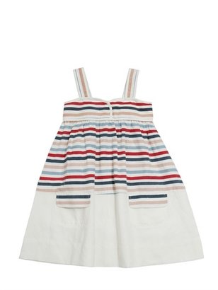 Stella McCartney Kids - Striped Linen Dress