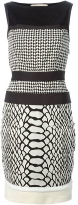 Coast Weber & Ahaus Coast+Weber+Ahaus contrasting prints fitted dress