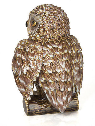 Jay Strongwater Hildy Owl Figurine