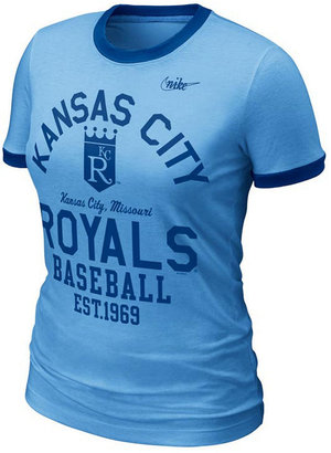 Nike Women's Kansas City Royals Coop Ringer T-Shirt