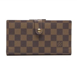 Louis Vuitton Pre-Owned Damier Ebene French Purse Wallet