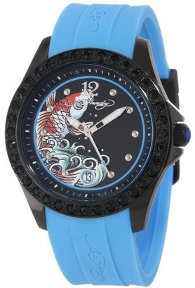 Ed Hardy Women's TE-BL Techno Blue Watch