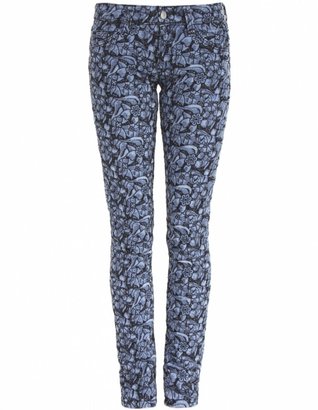 Etoile Isabel Marant Floral Embroidered Jeans