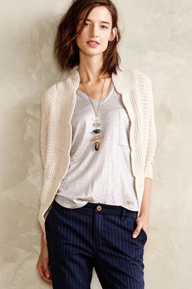 Anthropologie Sunday in Brooklyn Scalloped Cocoon Cardigan